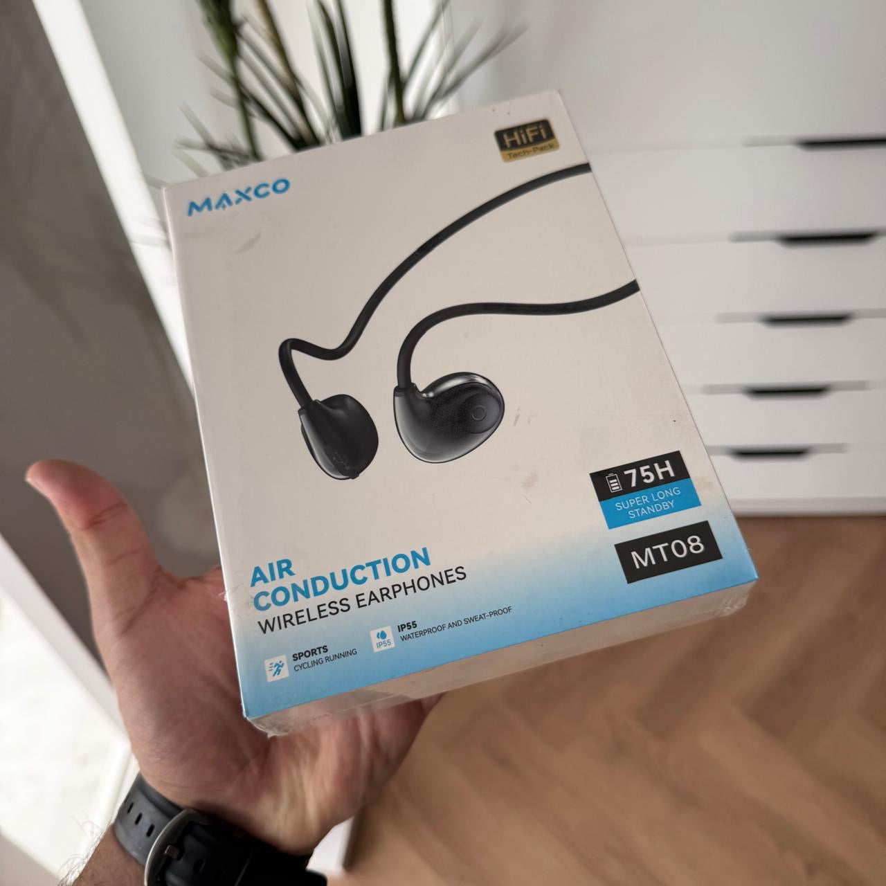 MAXCO Air Conduction Wireless Earphones (Code MT08)