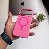 Trendy MagSafe Logo Premium Silicone Case(Code MTS77)
