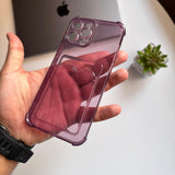 Wallet Clear Colorful With Camera Protector Case (Code WC606)