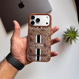 GUESS Leather Magnetic MagSafe Wallet(Code GLM73)