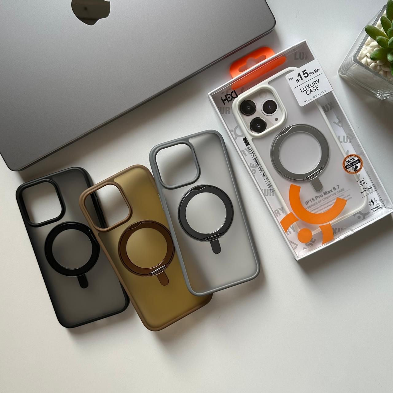 HDD Pure Matte MagSafe Stand Case (Code HDD32)