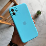 Full Silicone Case with Camera Protector & Square Shape X,7,8 Series (Code FSCP7)