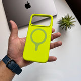 Trendy MagSafe Logo Premium Silicone Case(Code MTS77)