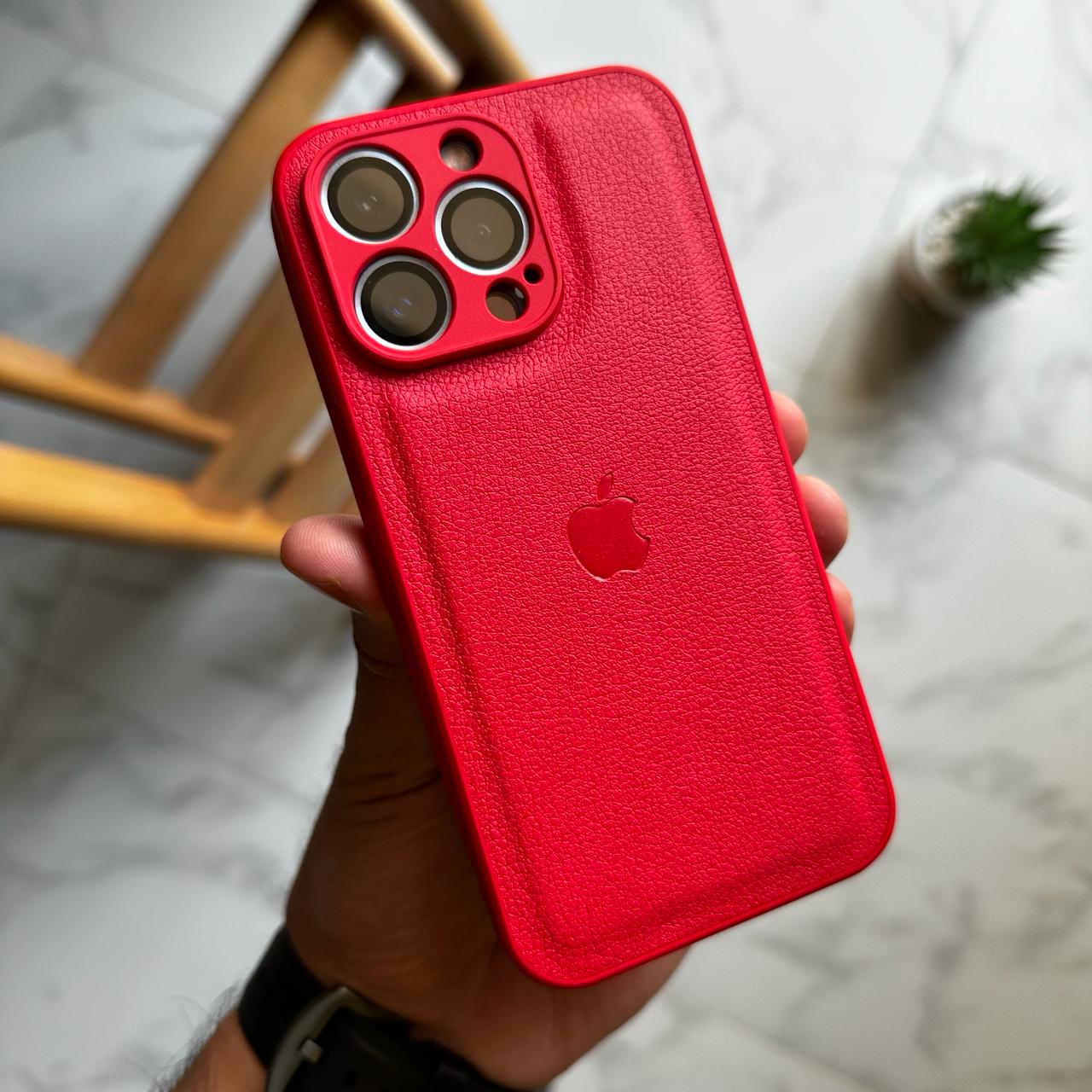 Leather Case With Camera Protector (Code R3452)