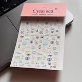 Stickers Sheet(Code FSS65)