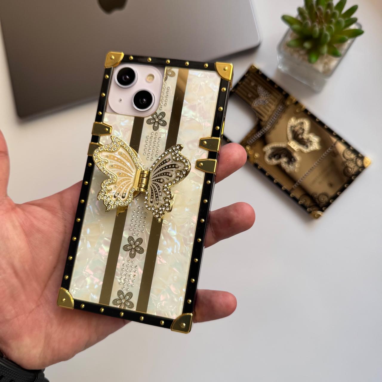 Butterfly Fashion Mirror with Frame Case (Code BF557)