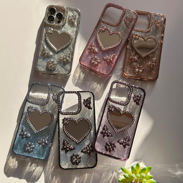 Heart Mirror Paper Sheet Case (Code HMP53)
