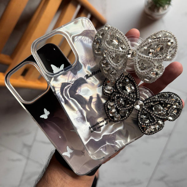 3D Pop-Socket Butterflies Case (Code BTF59)