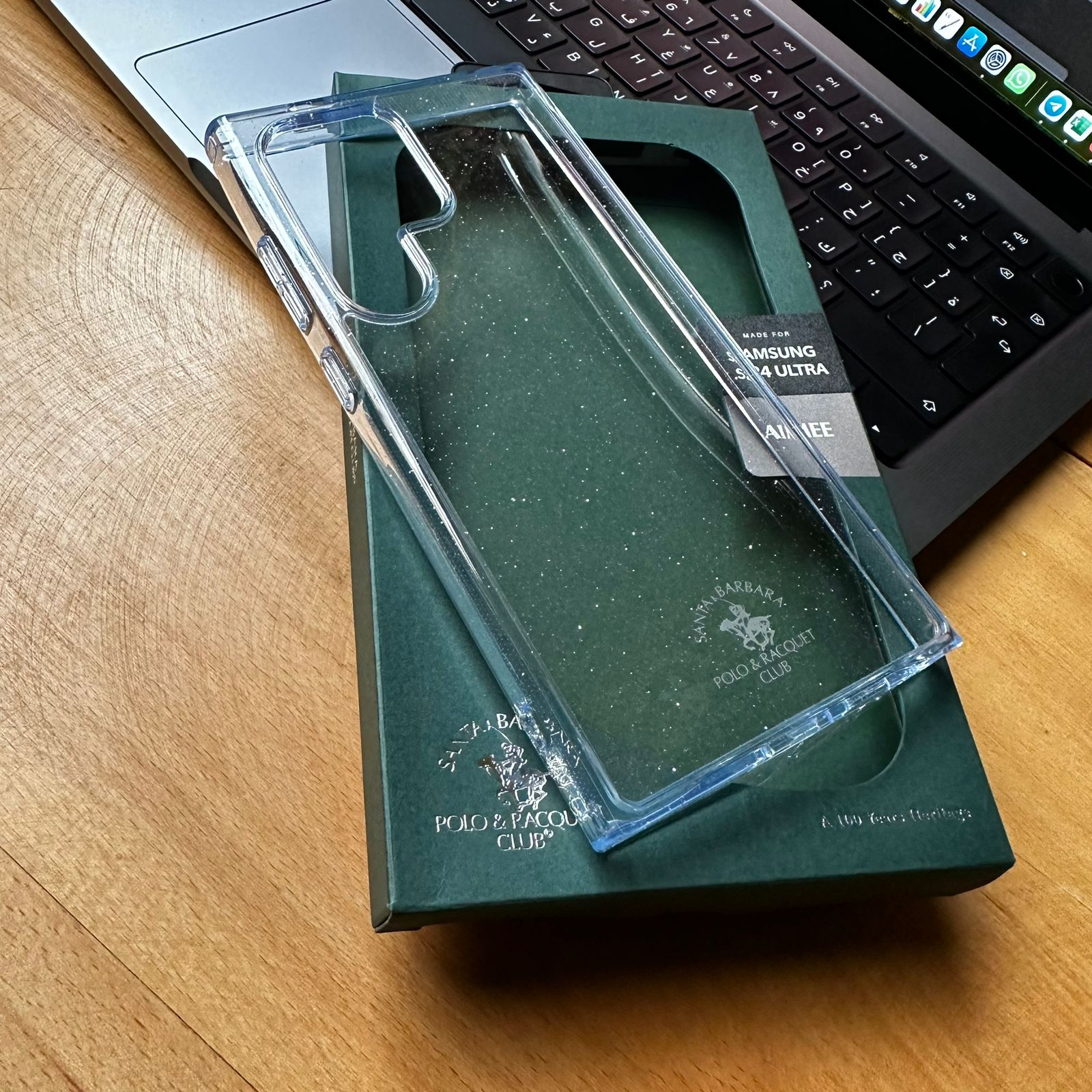 Polo Clear Glitter Case (Code PGU39)
