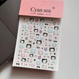 Stickers Sheet(Code FSS65)