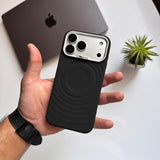 FaceDesign Silicone Whirlpool with Metal Camera MagSafe Case (Code FCW65)