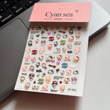 Stickers Sheet(Code FSS65)