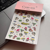 Stickers Sheet(Code FSS65)