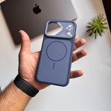 Rubber Triangle Camera Design MagSafe Case(Code RTC80)