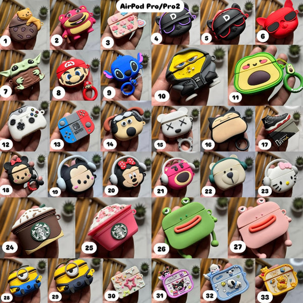 3D Disney AirPod Pro/Pro2 Case (Code DD3)