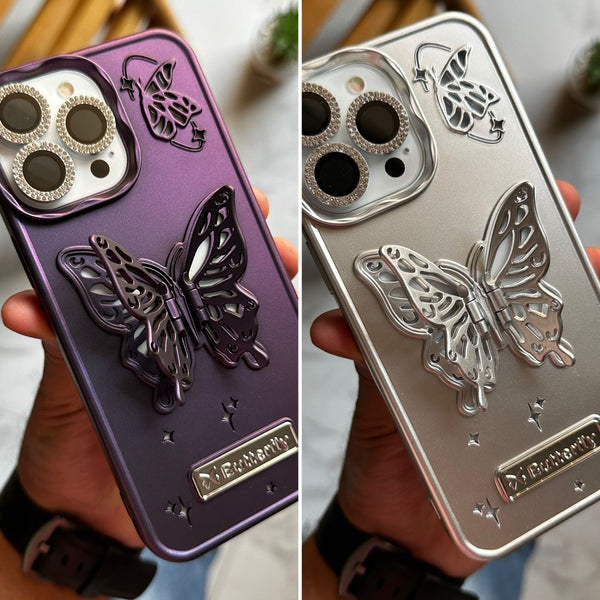 Butterfly Matte Stand Frame Case (Code BES91)