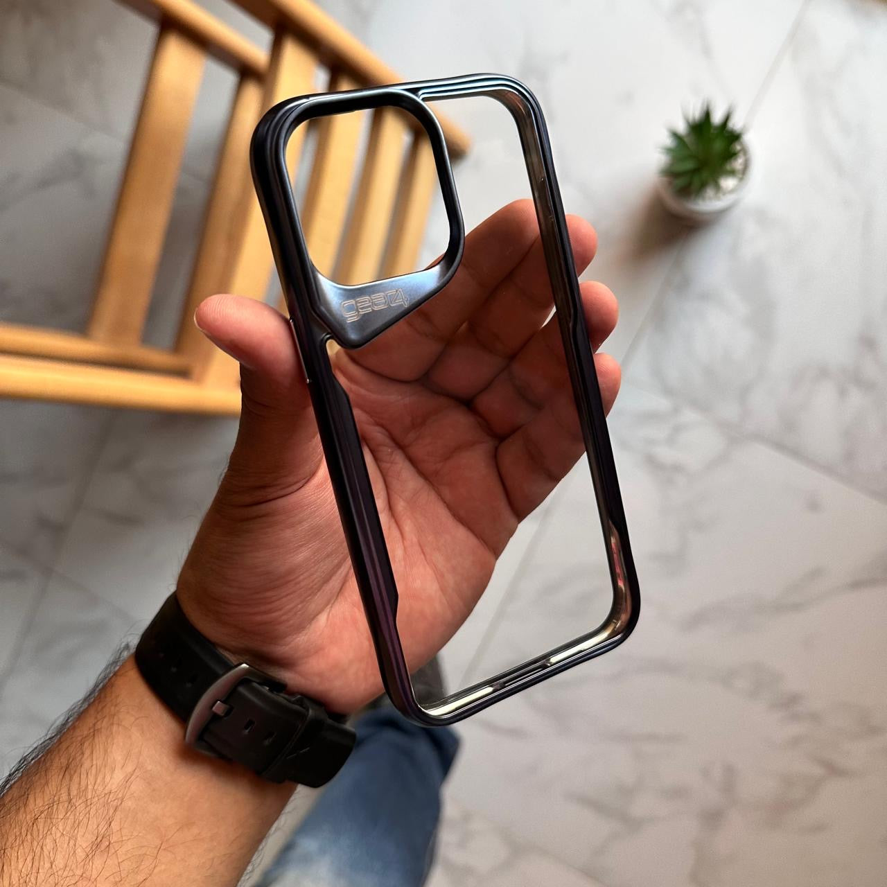 Gear4 Silicone Electroplated Frame Case (Code GFE47)