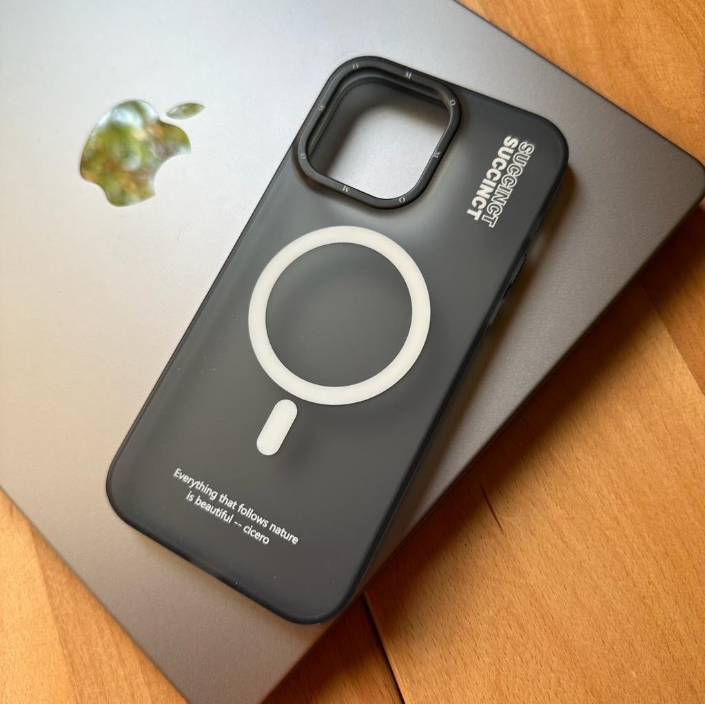 JOMOKIT SUCCINCT Acrylic MagSafe Case (Code JSCC78)