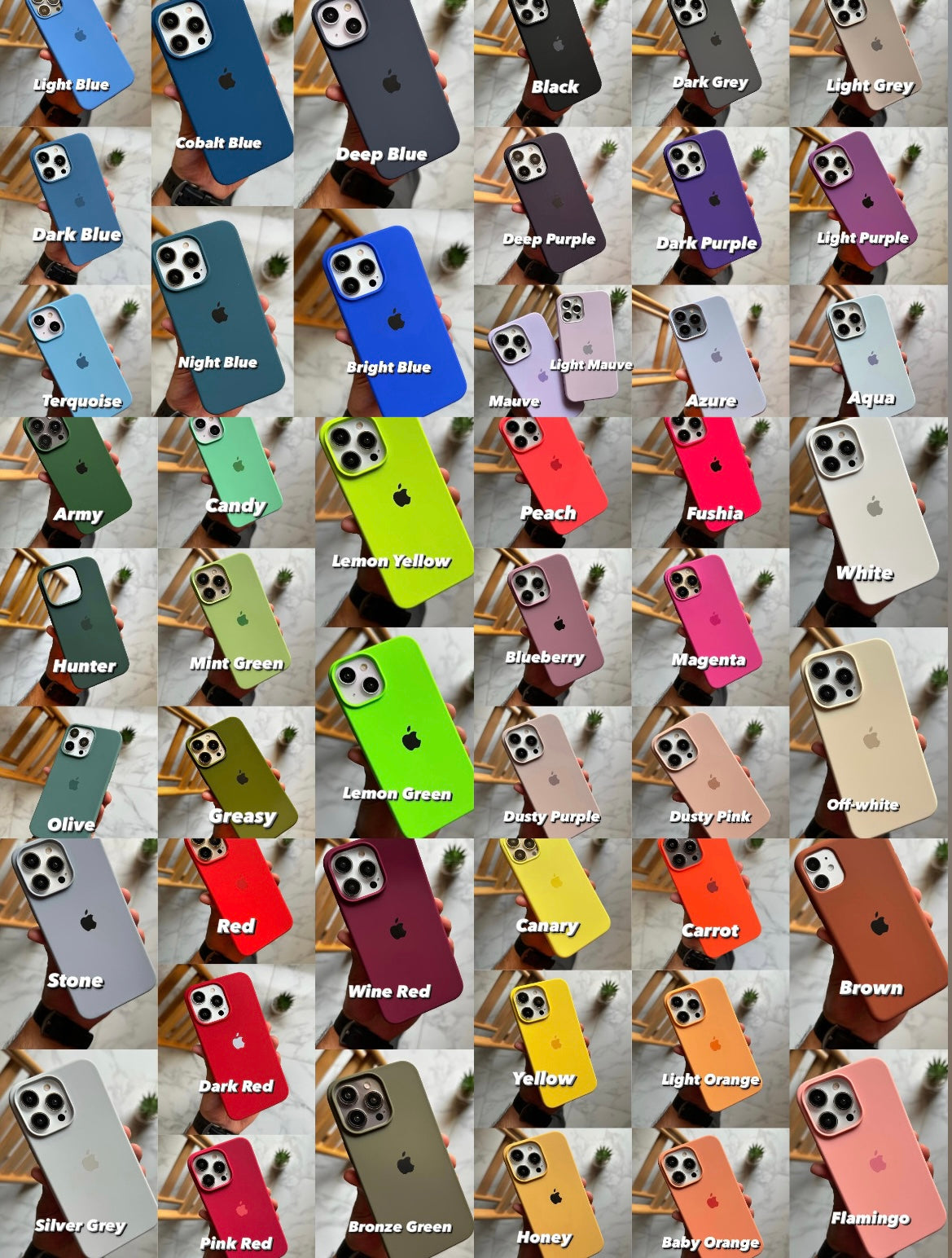 Full Silicone Case 17 Promax,17 Pro(Code FAS60)