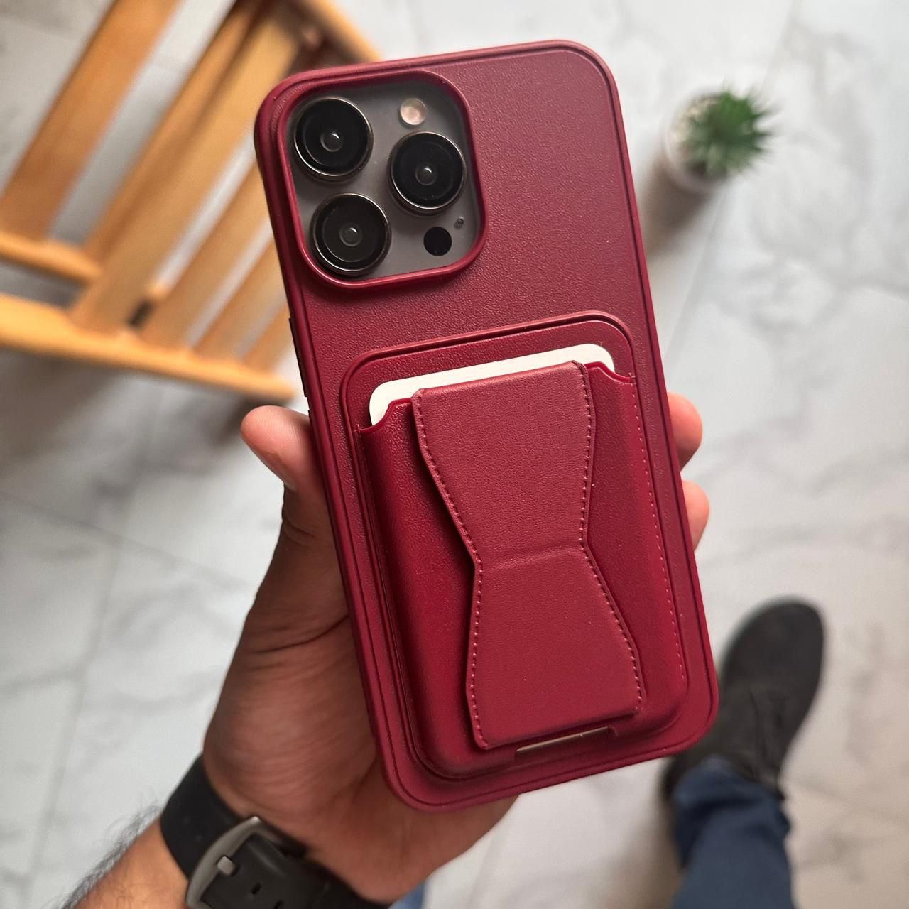 HDD Magnetic Wallet & Stand Leather Case (Code WASD2)