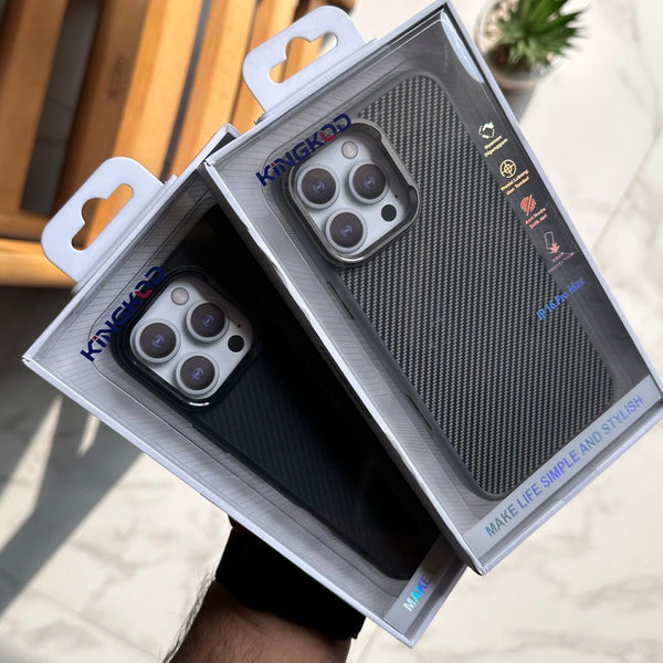 KINGKOD MagSafe Caebon with Metal Frame Camera Case (Code KNG65)
