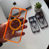 Trendy Camera Stand MagSafe Case with Lens Protectors (Code CDL44)