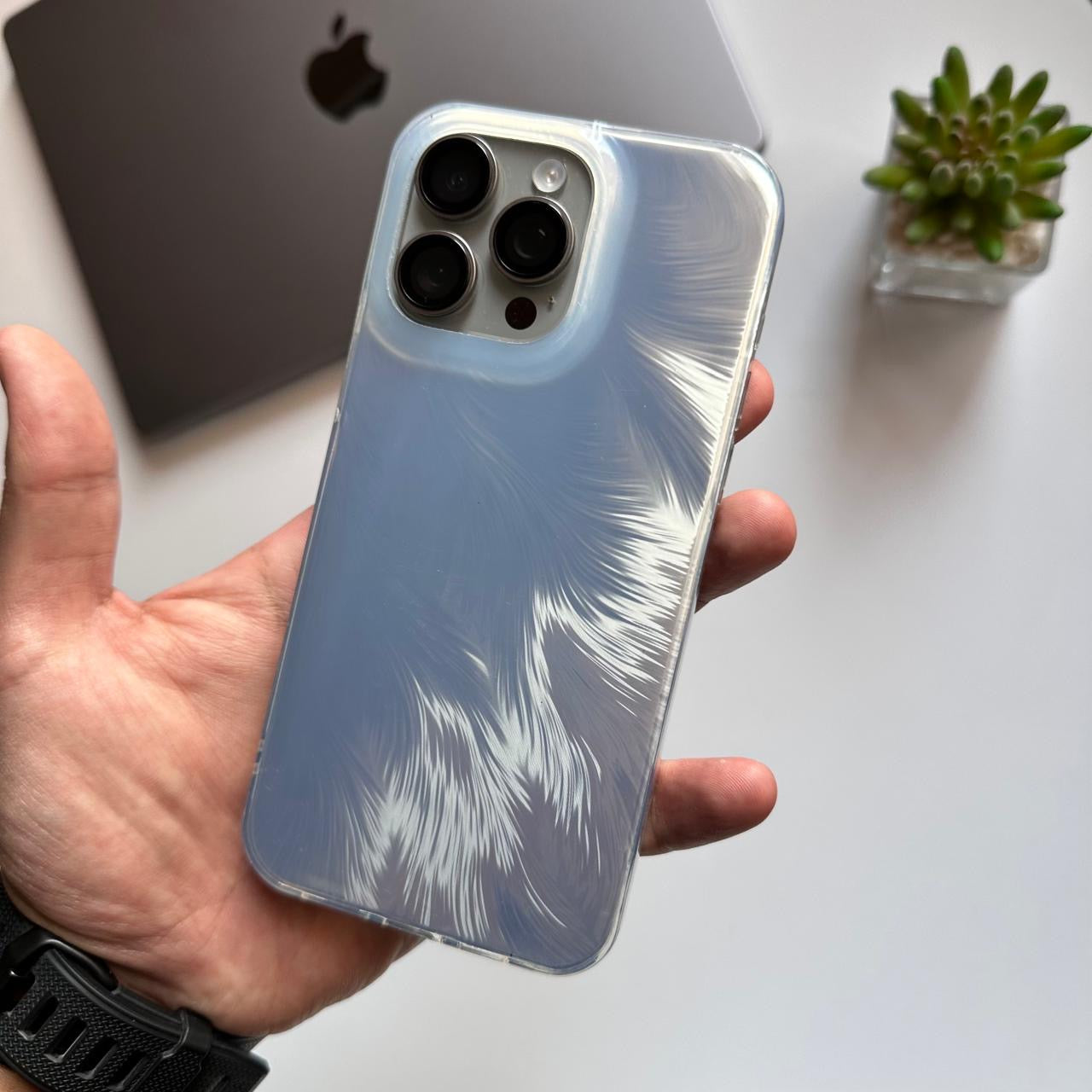 Feather Reflection Acrylic Case(Code TRF85)