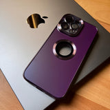 Glossy Acrylic With Lens Protector And Metal Ring Case (Code GMR87)