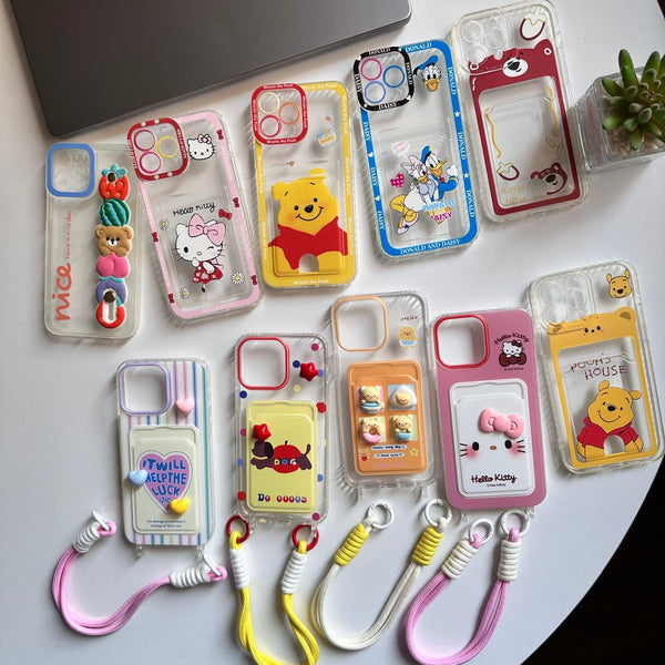 Transparent Disney Wallet Case (Code DSW69)