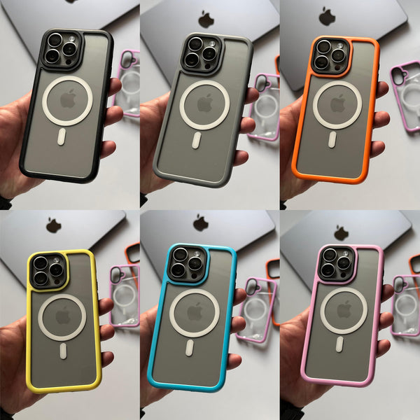 Colorful Frame MagSafe Clear Case (Code CLF68)