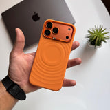 FaceDesign Silicone Whirlpool with Metal Camera MagSafe Case (Code FCW65)