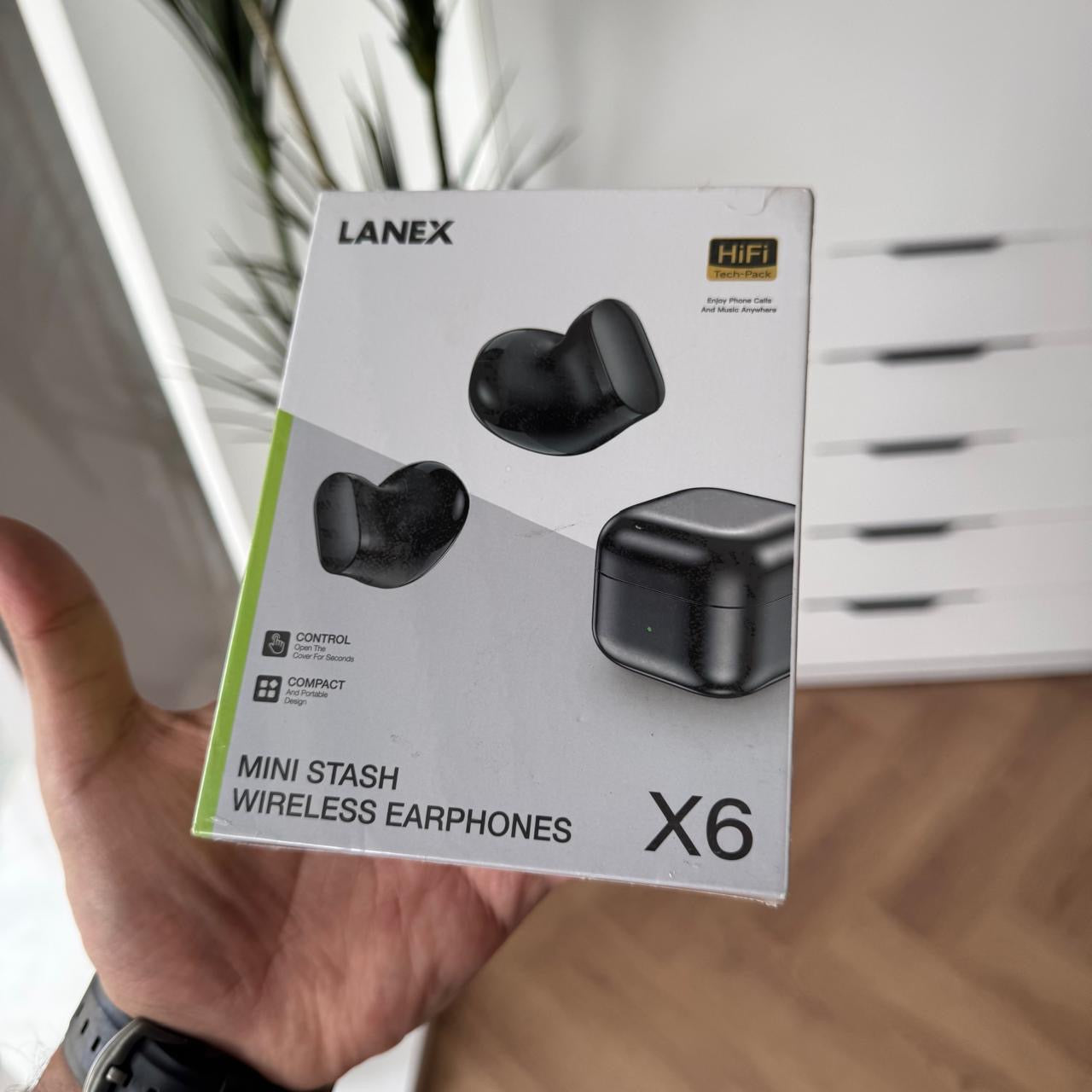 LANEX Mini Stash Wireless Earphones (Code X6)