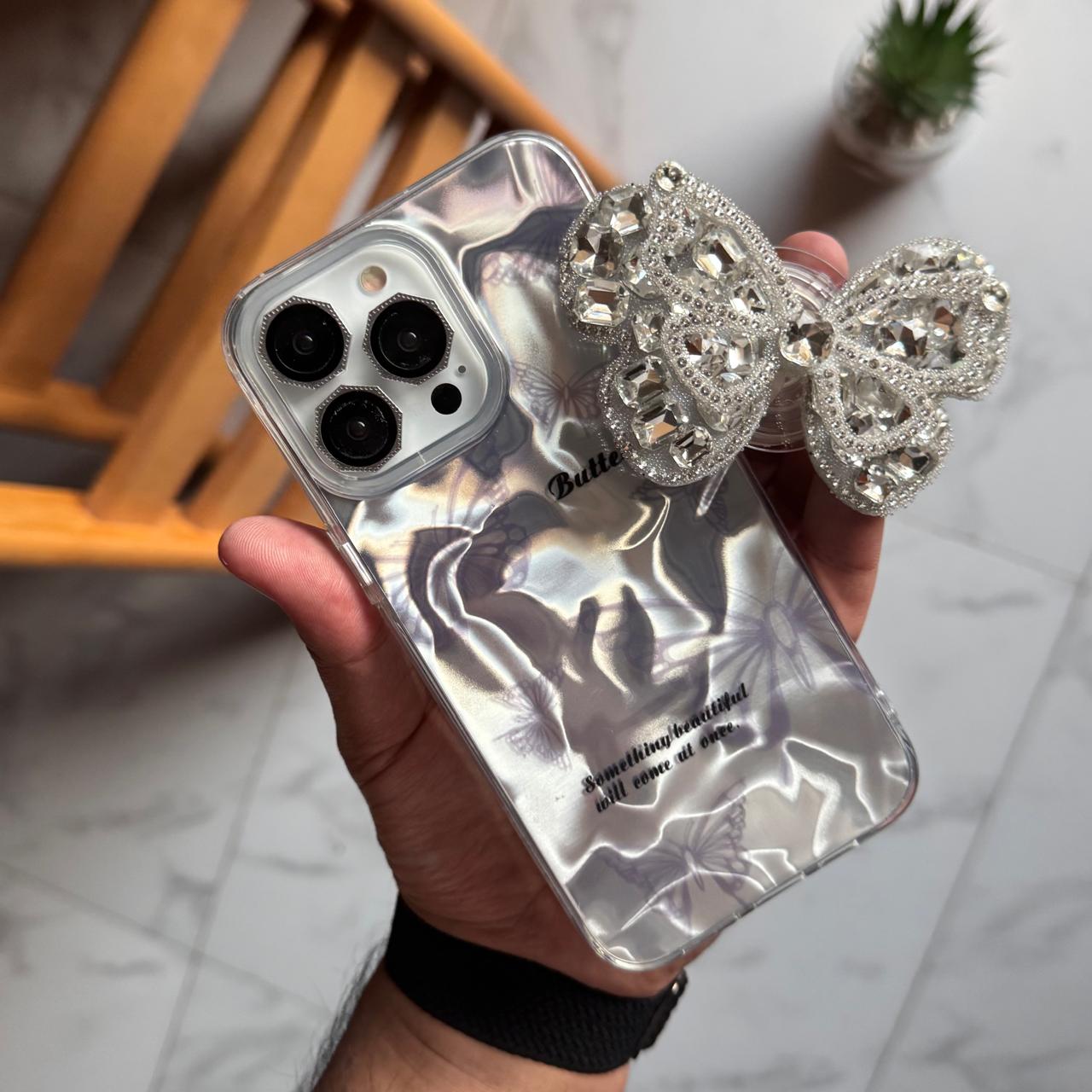 3D Pop-Socket Butterflies Case (Code BTF59)