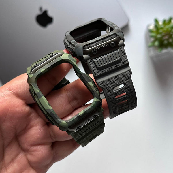 G-Shock Rubber Kit Cover Band for Apple Watch (Code GSH0)