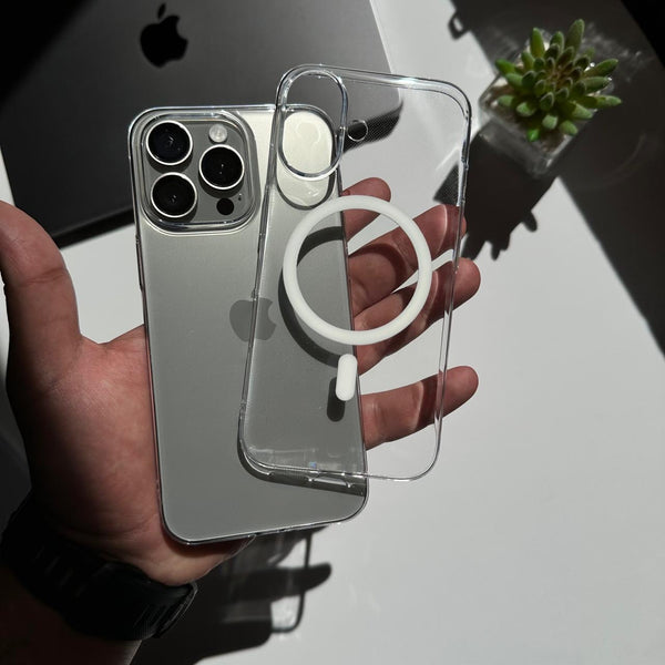 Berlia Hard Slim-fit MagSafe Clear Case (Code BRMC5)