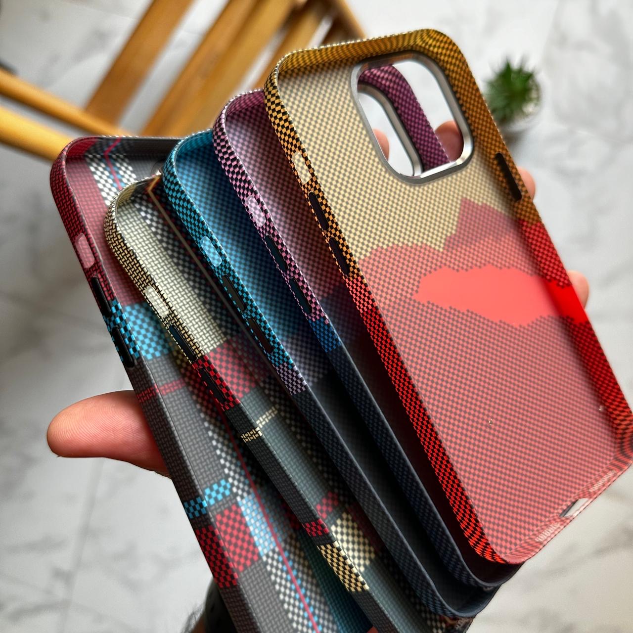 Wecan Plaid Hard Slim-fit Case (Code PLD63)