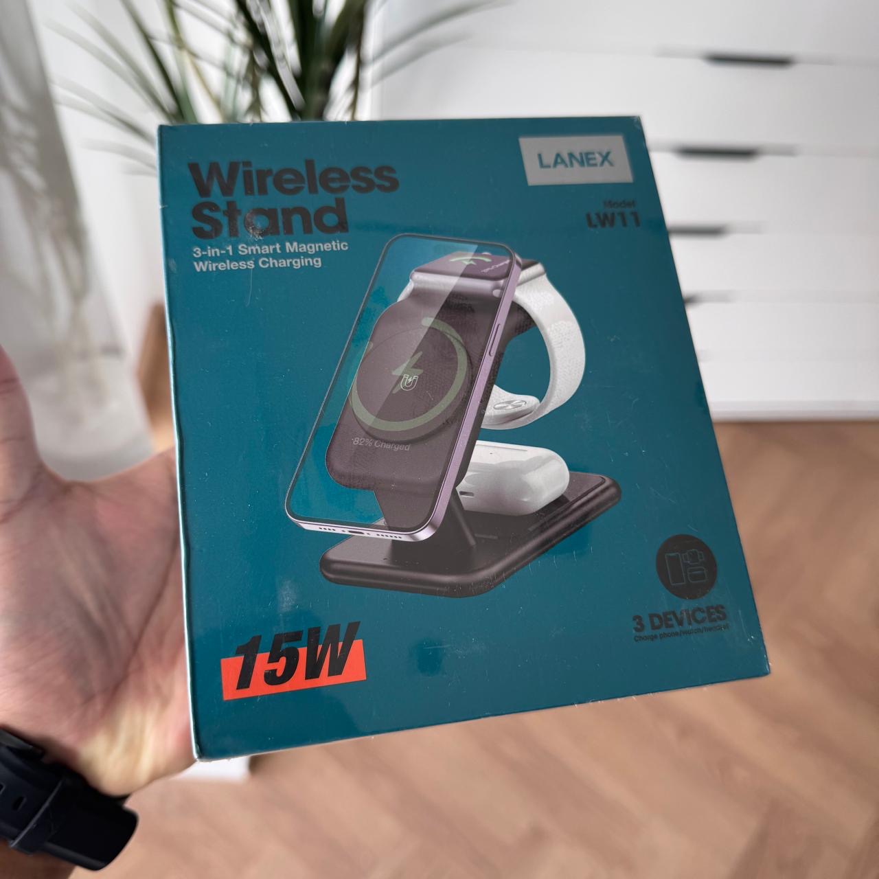 LANEX 3in1 Magnetic Wireless Charger (Code LW11)