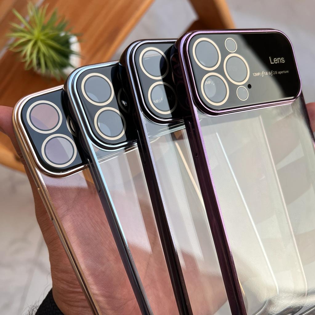Auto Focus Electroplated Frame TPU Case (Code AFE33)
