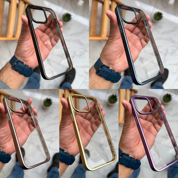 Titanium Matte Frame Case (Code TMF27)