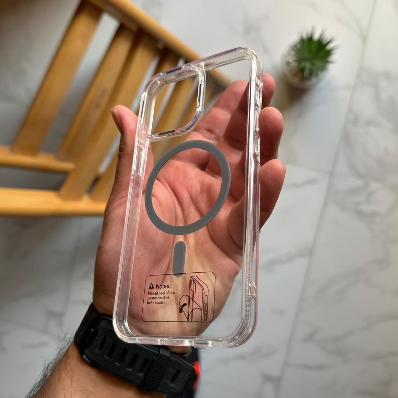 Clear Premium MagSafe Frame Camera (Code PCF75)