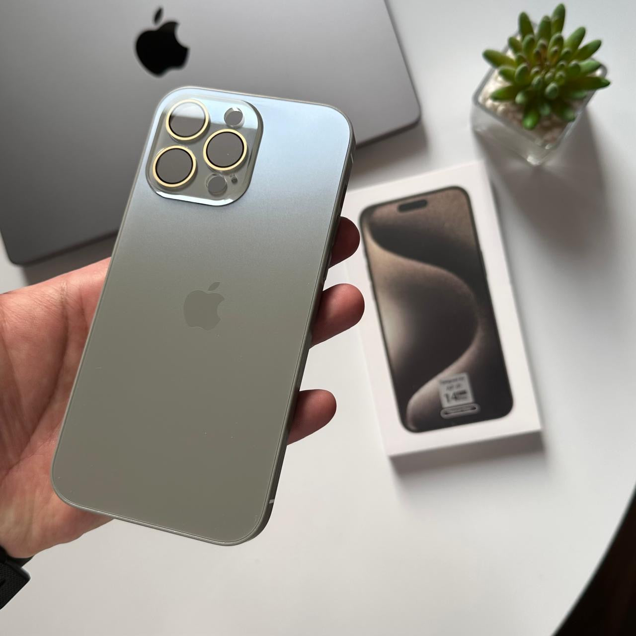 Matte Acrylic with Glass Lens Protector Case (Code ACR55)