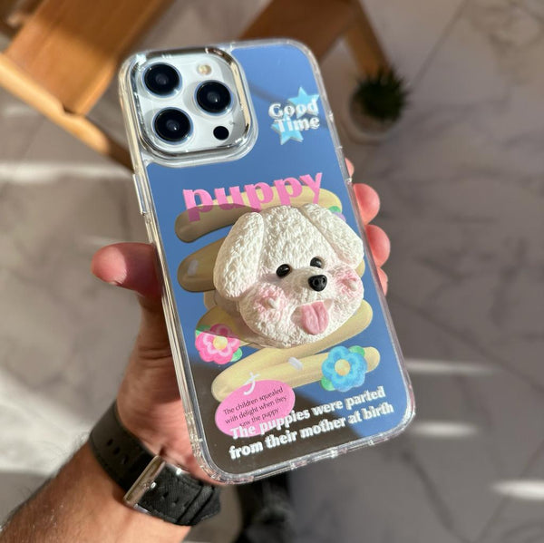 Mirror Dog Pop-Socket Case (Code SHN11)