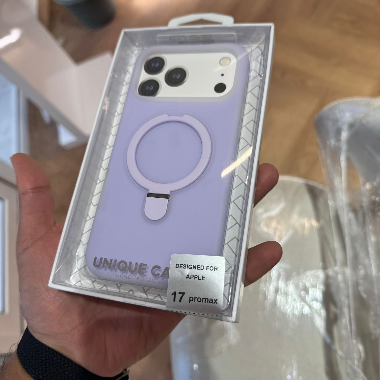 Basic Silicone Angle MagSafe Stand Case(Code DIF1)