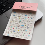 Stickers Sheet(Code FSS65)