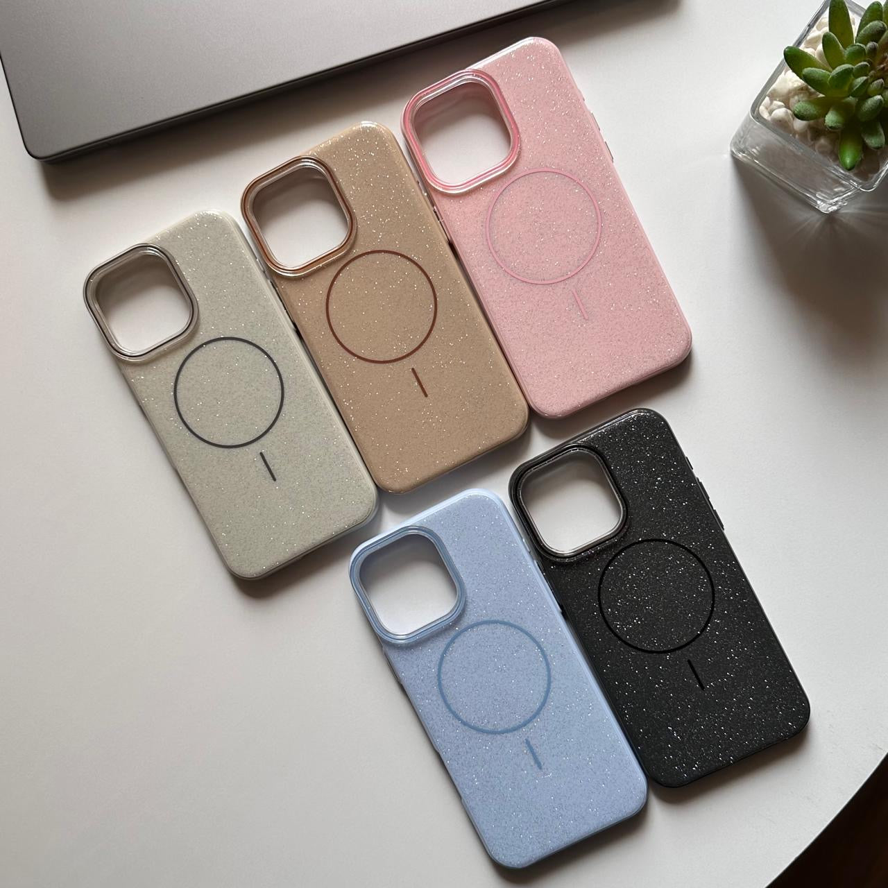 Glossy Glitter MagSafe Case (Code GSG73)