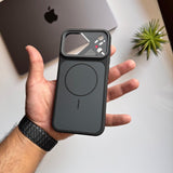 Rubber Triangle Camera Design MagSafe Case(Code RTC80)