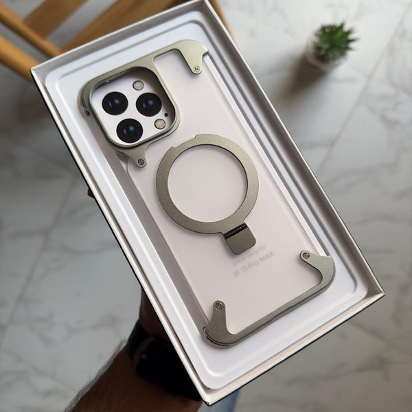 Frameless Metal Acrylic MagSafe Case (Code MPM41)