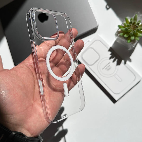 Premium Clear MagSafe Animation Hard Case (Code AMA28)