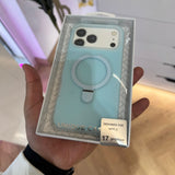 Basic Silicone Angle MagSafe Stand Case(Code DIF1)