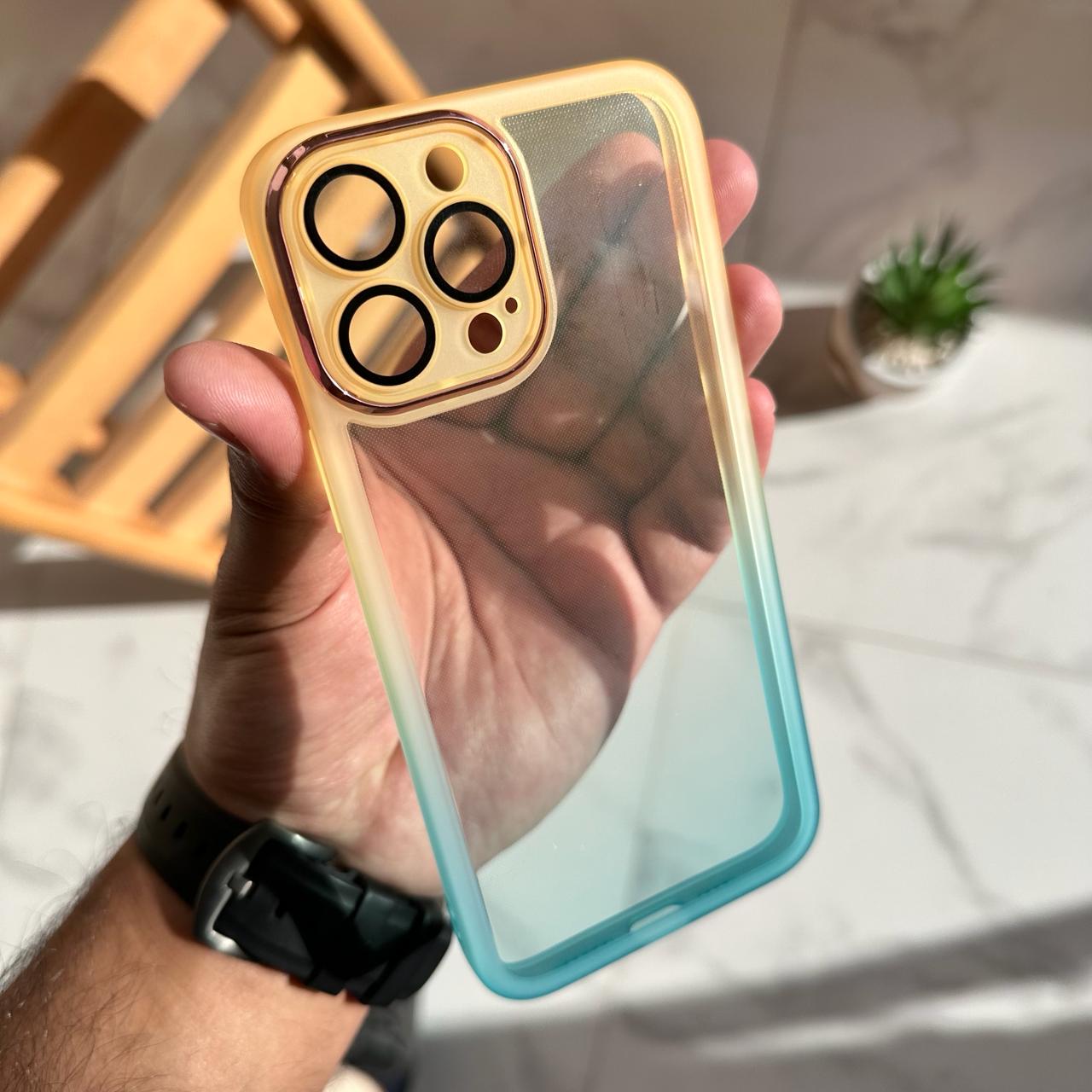 TPU Silicone Colored Clear Case (Code SHM47)